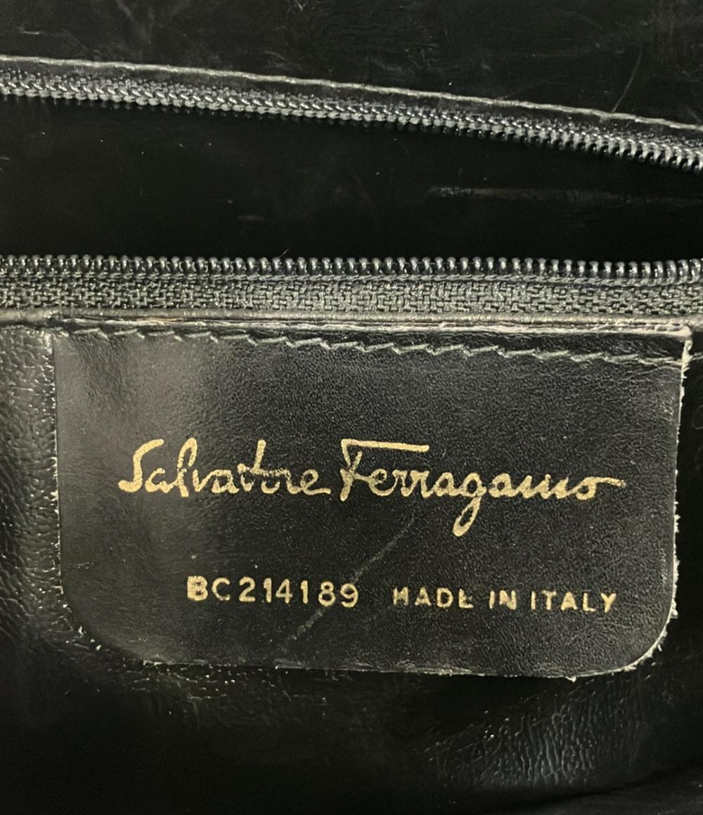 訳あり Salvatore Ferragamo ショルダーバッグ 肩掛け ガンチーニ レディース サルヴァトーレフェラガモ