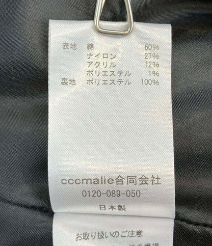 美品 cccmalie ツイード ロングジレ レディース シーマリー