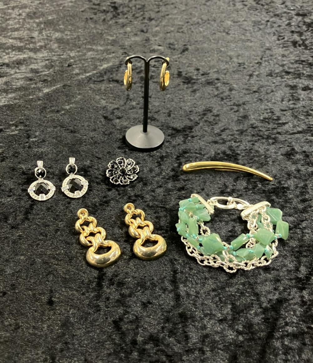 モネ ピアス ブローチ ブレスレット 6点セット レディース Monet