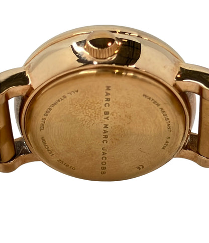 MARC BY MARC JACOBS 腕時計 クオーツ ホワイト MBM3431 レディース マークバイマークジェイコブス
