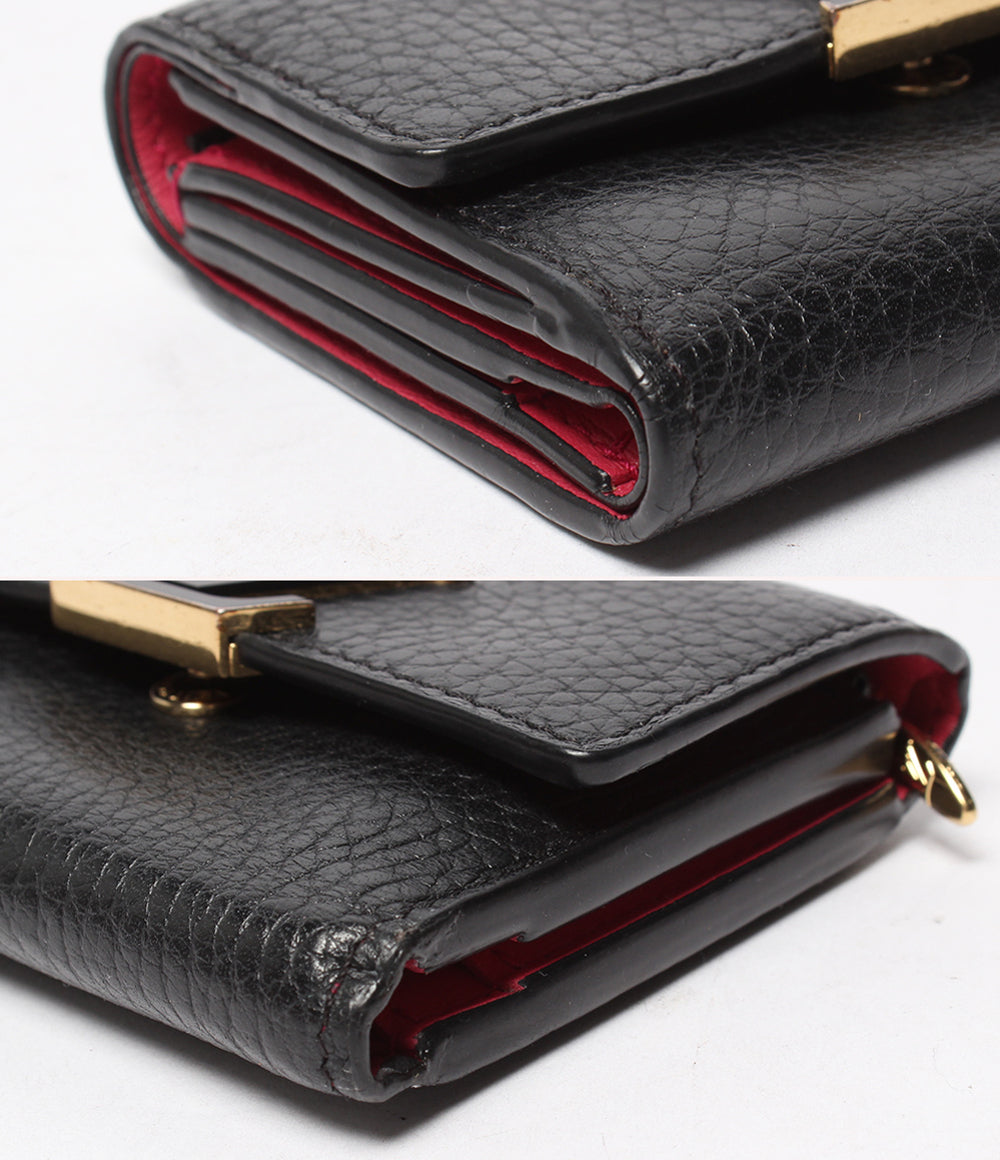 LOUIS VUITTON 三つ折り財布 ポルトフォイユ カプシーヌ XS M68587 レディース ルイ・ヴィトン