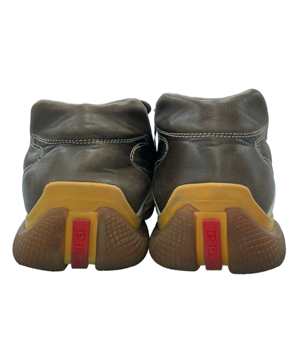 PRADA レザーローカットスニーカー メンズ SIZE 8 1/2 プラダ