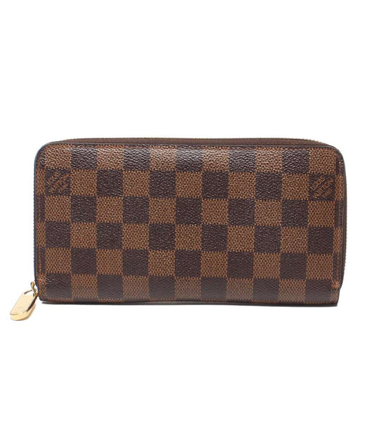 LOUIS VUITTON ラウンドファスナー長財布 ジッピーウォレット ダミエ N60015 レディース メンズ ルイ・ヴィトン