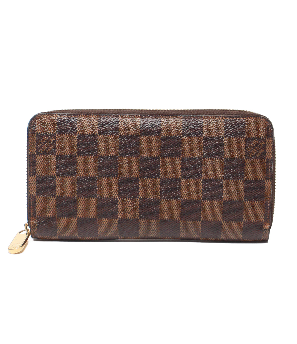 LOUIS VUITTON ラウンドファスナー長財布 ジッピーウォレット ダミエ N60015 レディース メンズ ルイ・ヴィトン