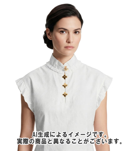 訳あり LOUIS VUITTON モノグラムプルオーバーブラウス レディース SIZE 36 (XS) ルイ・ヴィトン