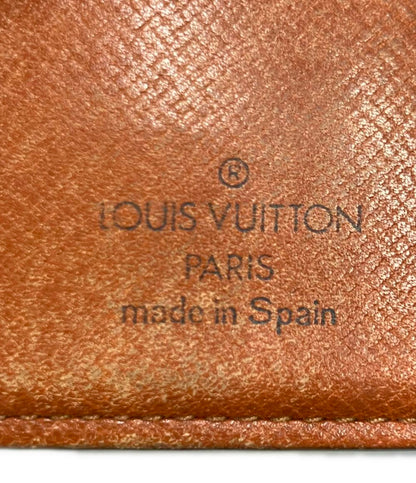 訳あり LOUIS VUITTON 二つ折り財布 ポルト ビエ カルト クレディ モネ モノグラム M61665 レディース ルイ・ヴィトン