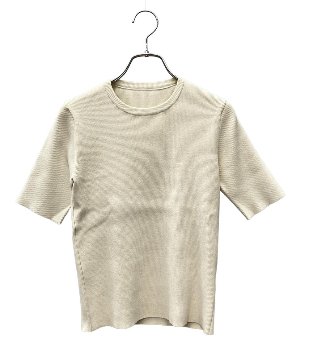 美品 MUSE de Deuxieme Classe 半袖Tシャツ クルーネック レディース ミューズ ドゥ ドゥーズィエム クラスあ