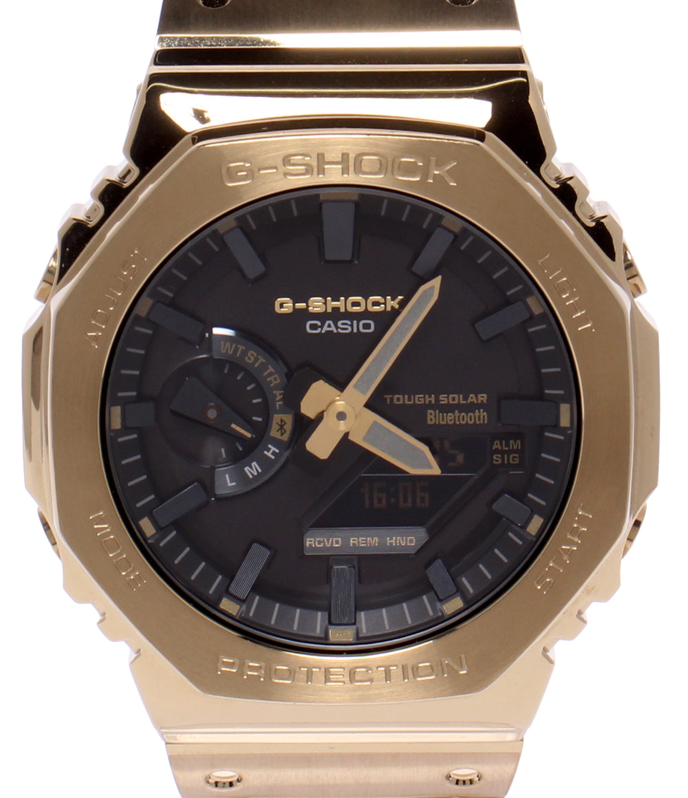 CASIO 腕時計 ブルートゥース搭載 G-SHOCK ソーラー ブラック GM-B2100 メンズ カシオ