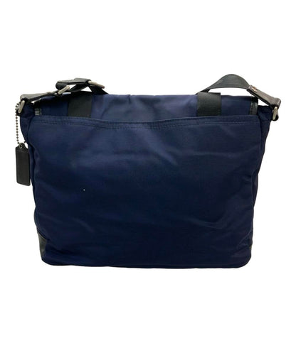 美品 コーチ ショルダーバッグ メッセンジャーバッグ 斜め掛け F70422 メンズ COACH