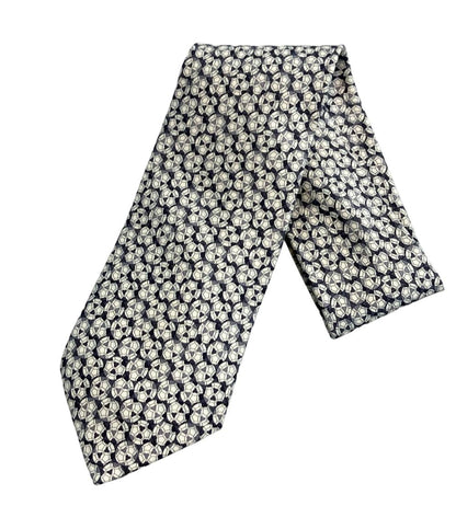 美品 エルメス ネクタイ シルク100% サッカーボール柄 メンズ HERMES