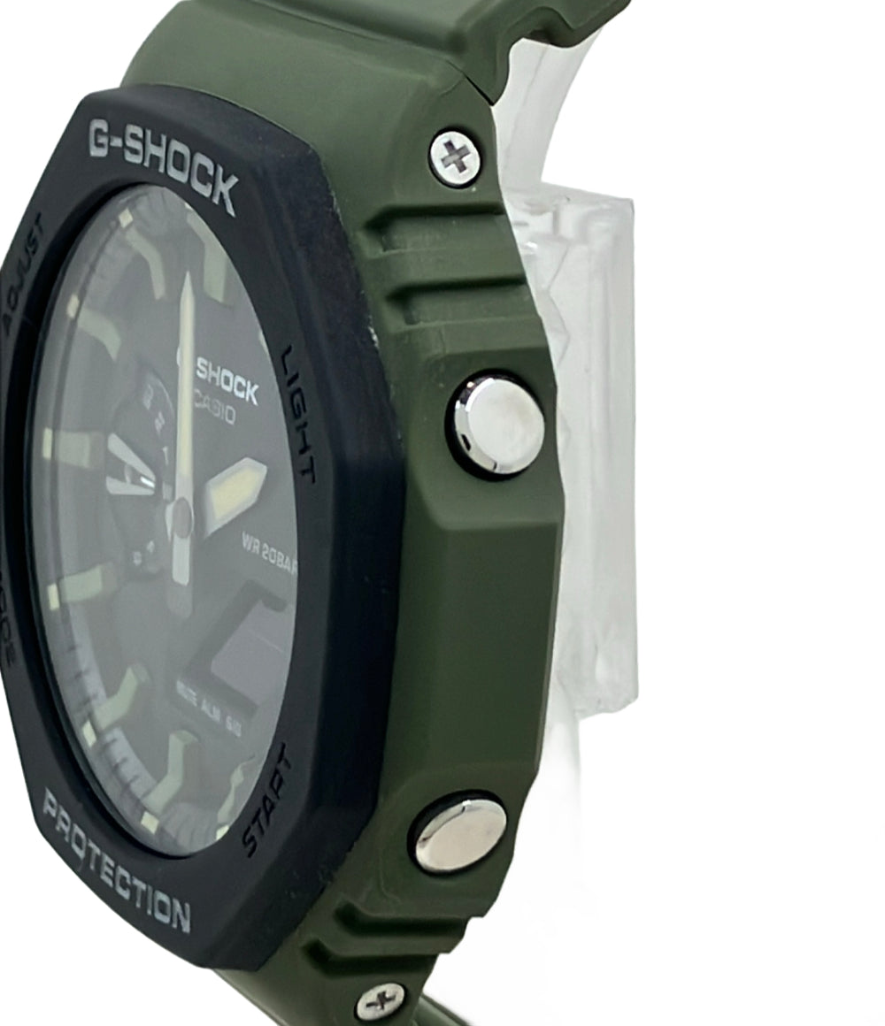 美品 CASIO 腕時計 G-SHOCK クオーツ ブラック GA-2110SU メンズ カシオ