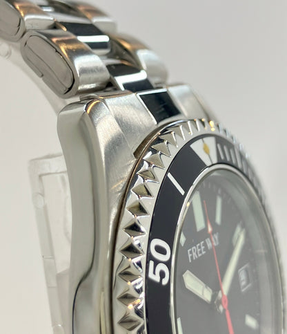 CITIZEN 腕時計 FREE WAY クオーツ ブラック 2510-A44716 メンズ シチズン