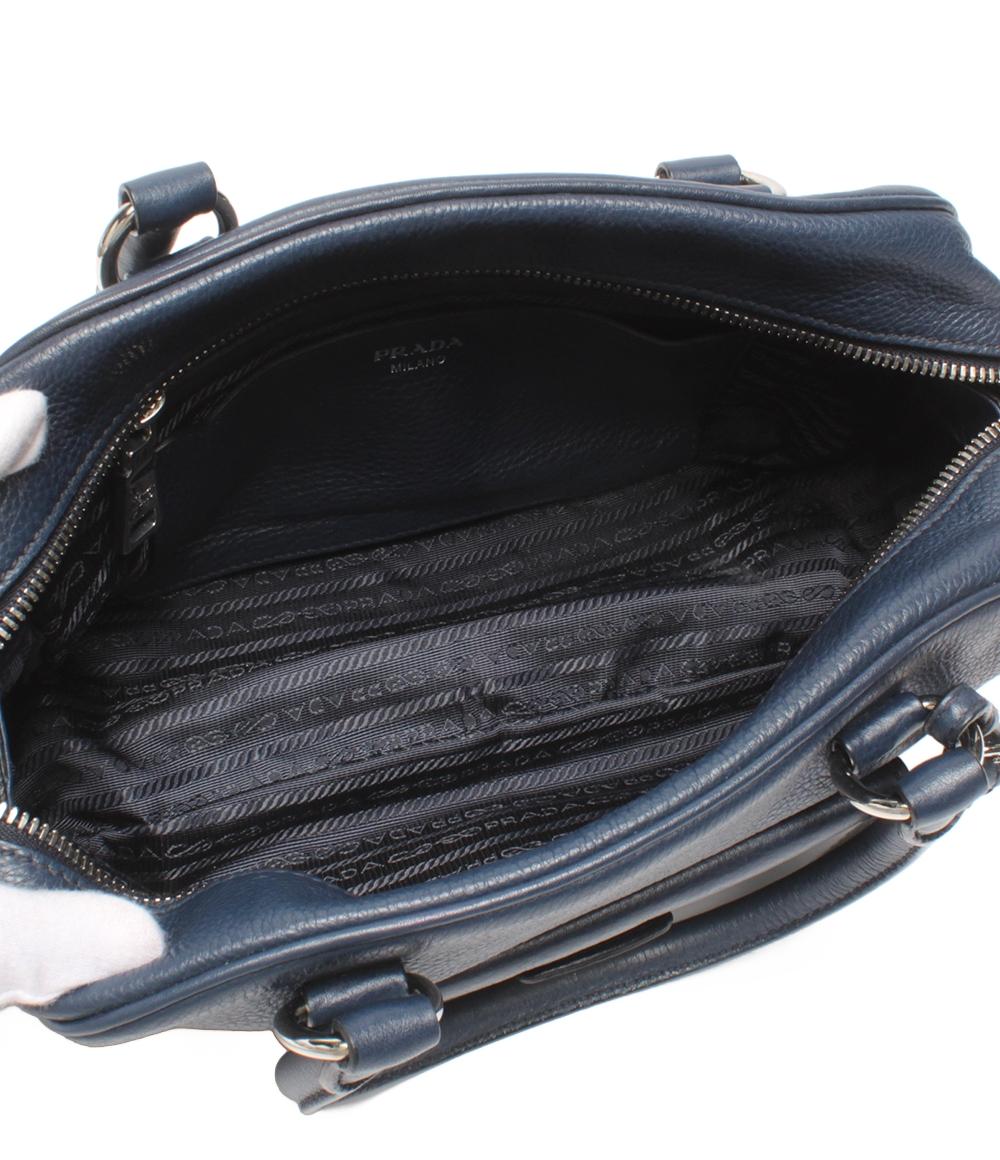 PRADA レザー ミニボストンバッグ 2way ハンドバッグ ショルダーバッグ 斜め掛け レディース プラダ