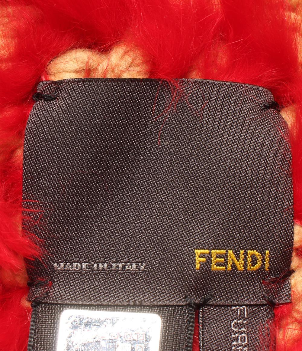 美品 フェンディ ファー マフラー レディース FENDI