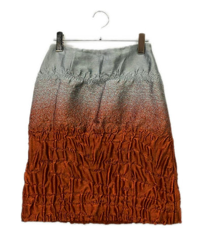 PRADA シワ加工 スカート レディース SIZE 38 (M) プラダ