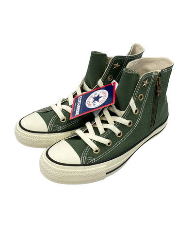 美品 CONVERSE ハイカットスニーカー サイドジップ ALL STAR STARZIP 1SE711 レディース SIZE 24.5 (L) コンバース