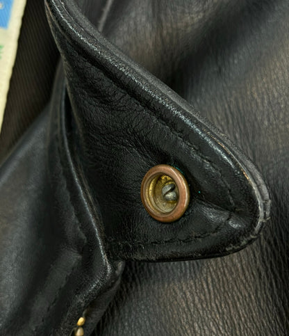 AERO LEATHER ライダースジャケット メンズ SIZE 34 (S) エアロレザー