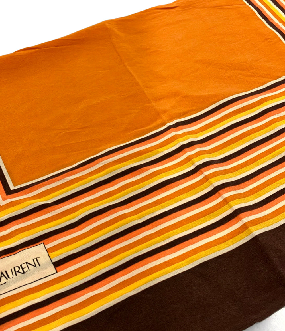 YVES SAINT LAURENT スカーフ シルク100% レディース イヴ・サンローラン