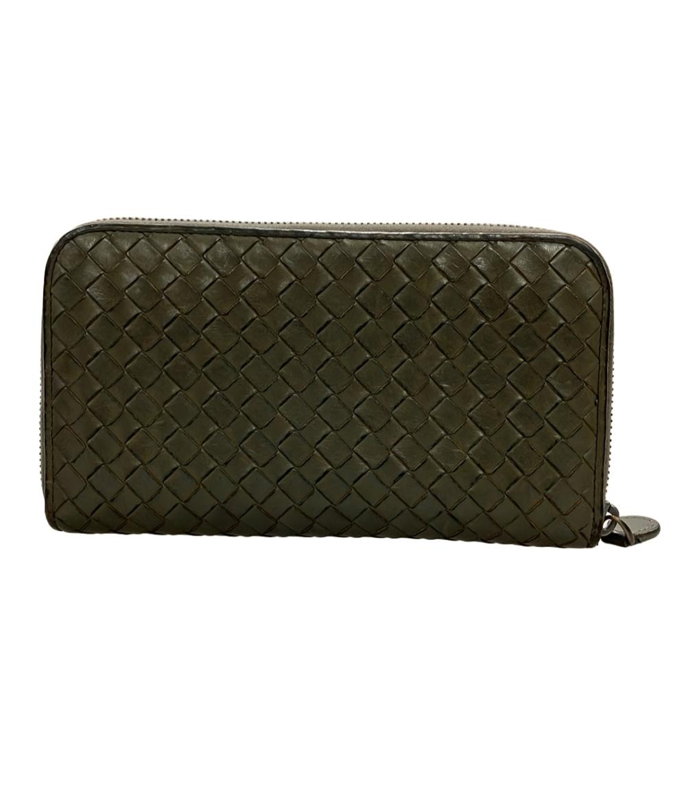 BOTTEGA VENETA ラウンドファスナー長財布 イントレチャート メンズ BOTTEGA VENETA ラウンドファスナー長財布 イントレチャート メンズ