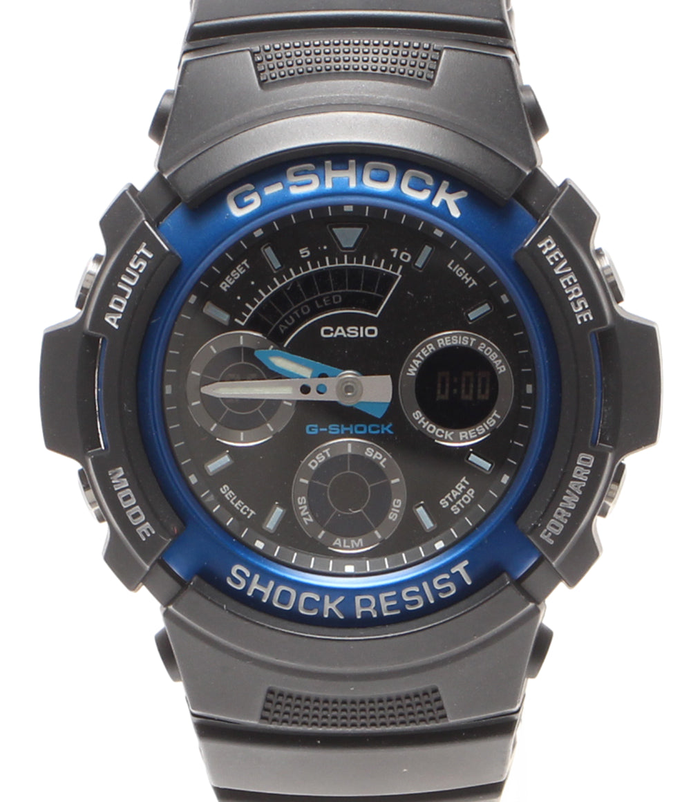 CASIO 腕時計 G-SHOCK クオーツ ブラック AW-591 メンズ レディース カシオ