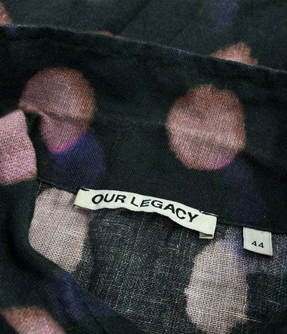 アワーレガシー 半袖シャツ OUR LEGACY BOX SHIRT STROBE PRINT M2212BSSD メンズ SIZE 44 (S) Our Legacy