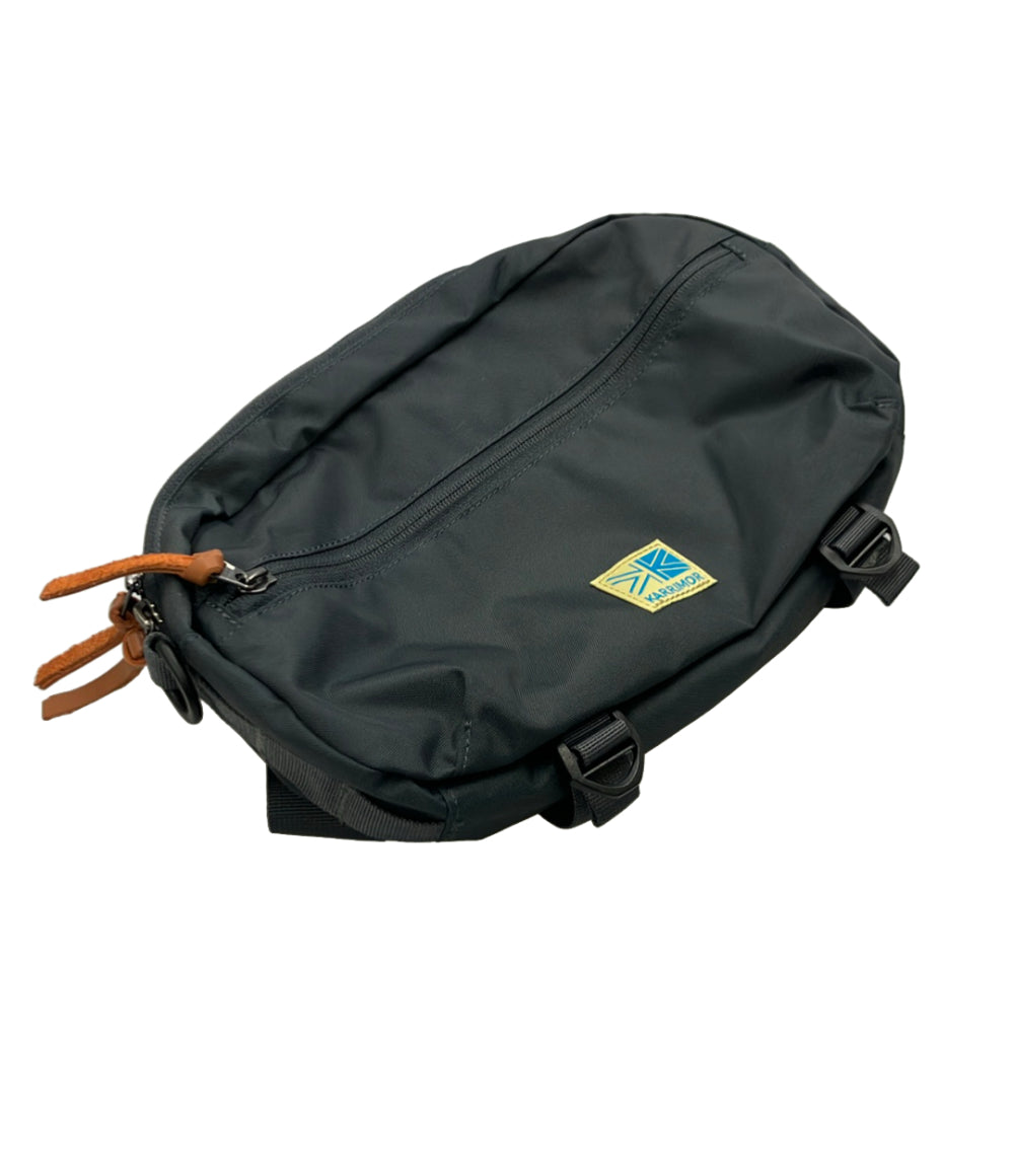 美品 Karrimor 2way ウエストバッグ ウエストポーチ ショルダーバッグ 斜め掛け メンズ カリマー