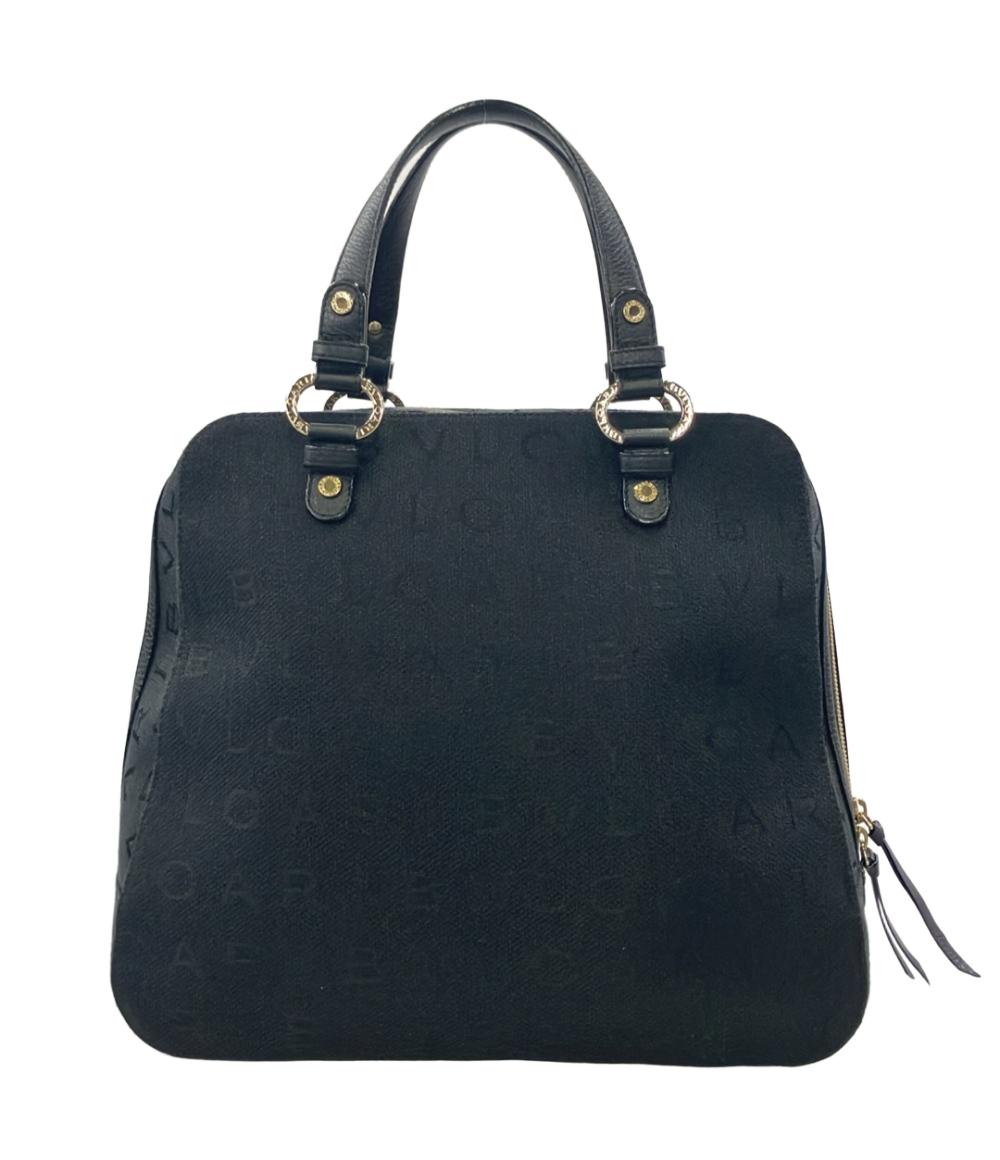 Bvlgari トートバッグ MAXILOGO ロゴマニア ハンドバッグ ロゴマニア レディース ブルガリ