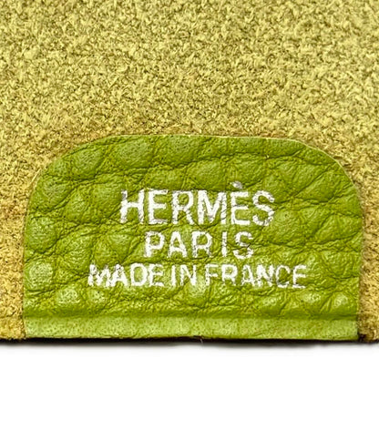 HERMES 手帳カバー ノートカバー ⬜︎I刻印 シルバー金具 ユリス ミニ レディース メンズ エルメス