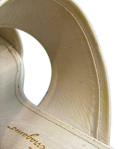 Salvatore Ferragamo ミュール サンダル チャンキーヒール レディース SIZE 8 (XL) サルヴァトーレフェラガモ