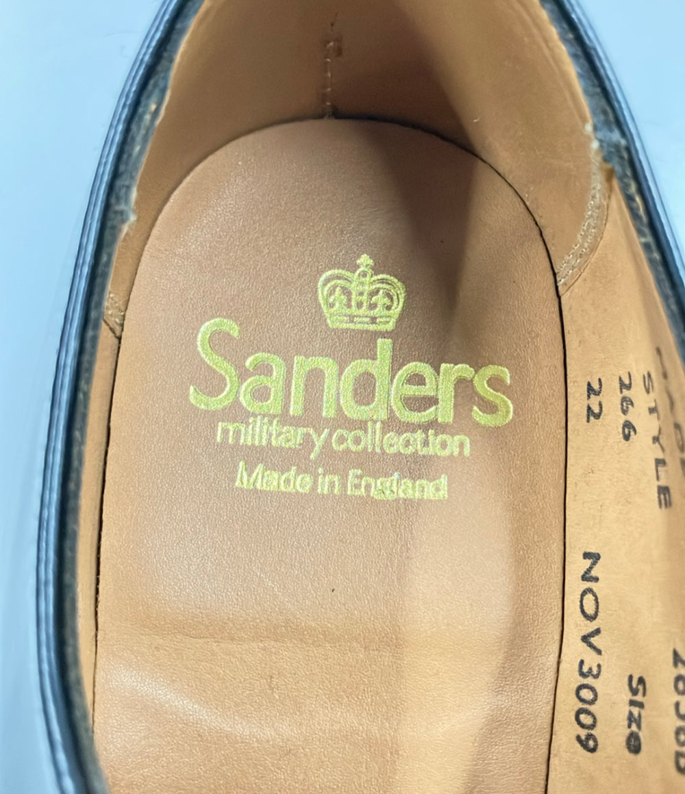 SANDERS ダービーシューズ ミリタリー オフィサーシュー レディース SIZE 3 1/2 サンダース