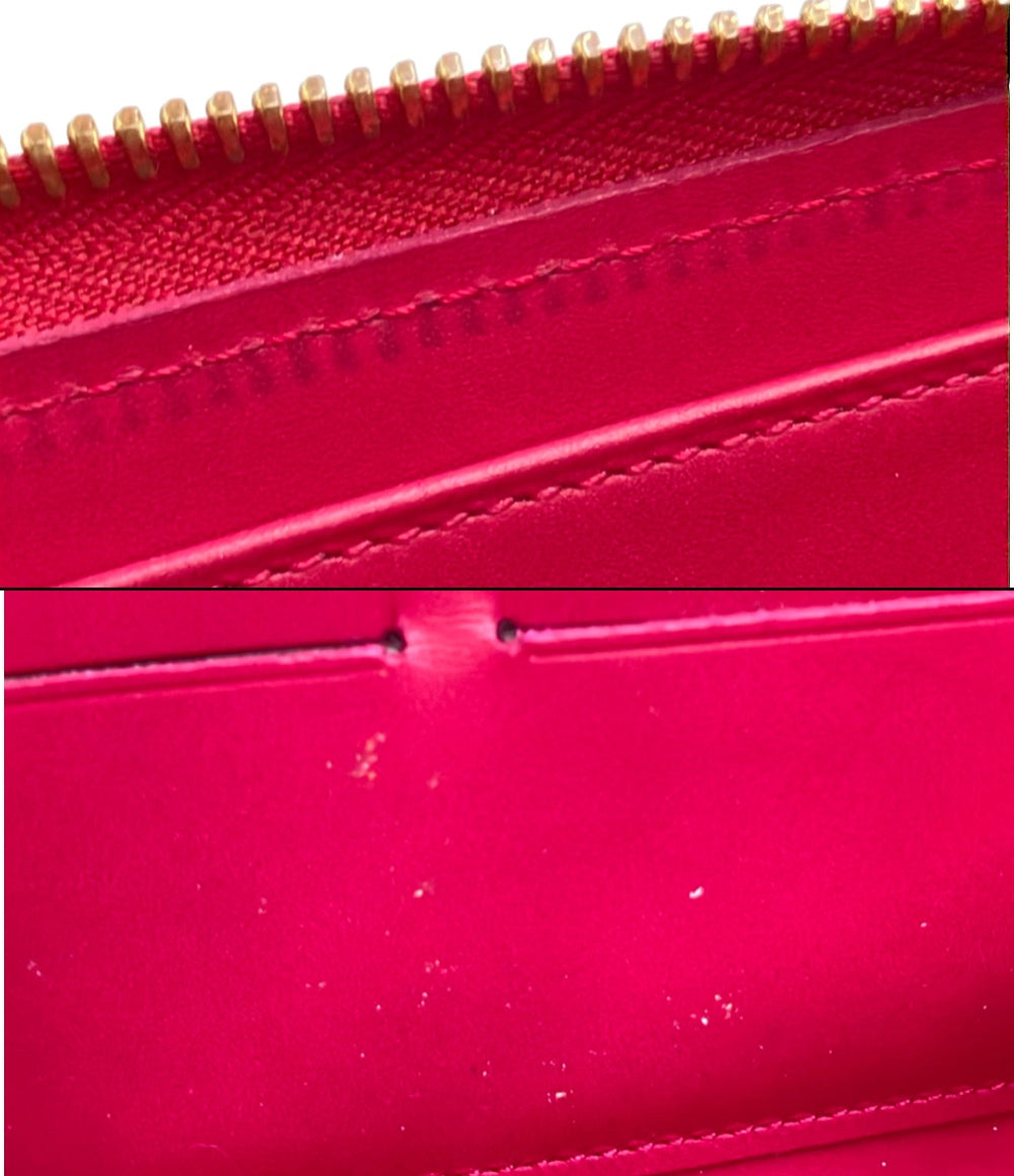 LOUIS VUITTON ラウンドファスナー長財布 ジッピー・ウォレット ヴェルニ M91597 レディース ルイ・ヴィトン