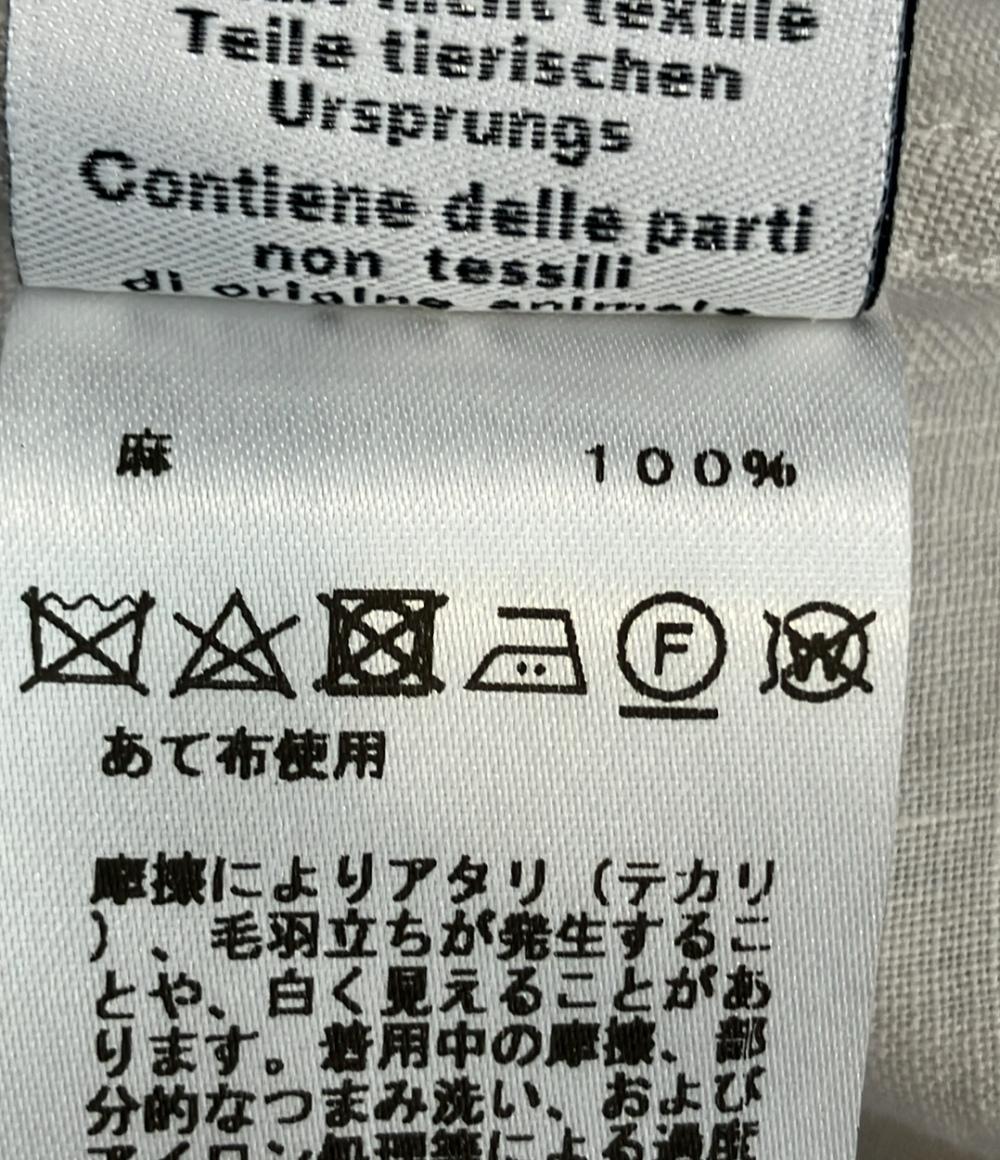 エルメス 長袖シャツ リネン メンズ SIZE 43 17 (2XL) HERMES