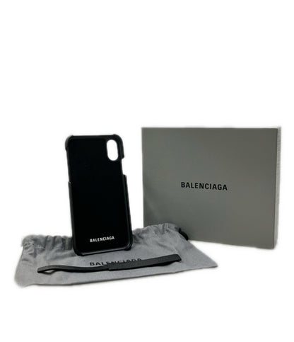 美品 BALENCIAGA スマホケース iPhone X 585828 ユニセックス バレンシアガ