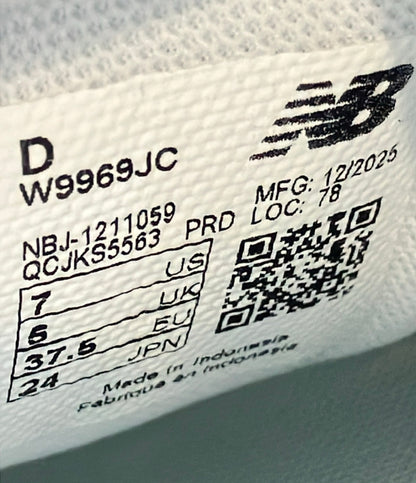 美品 NEW BALANCE ローカットスニーカー W9969JC レディース SIZE 24.0 ニューバランス