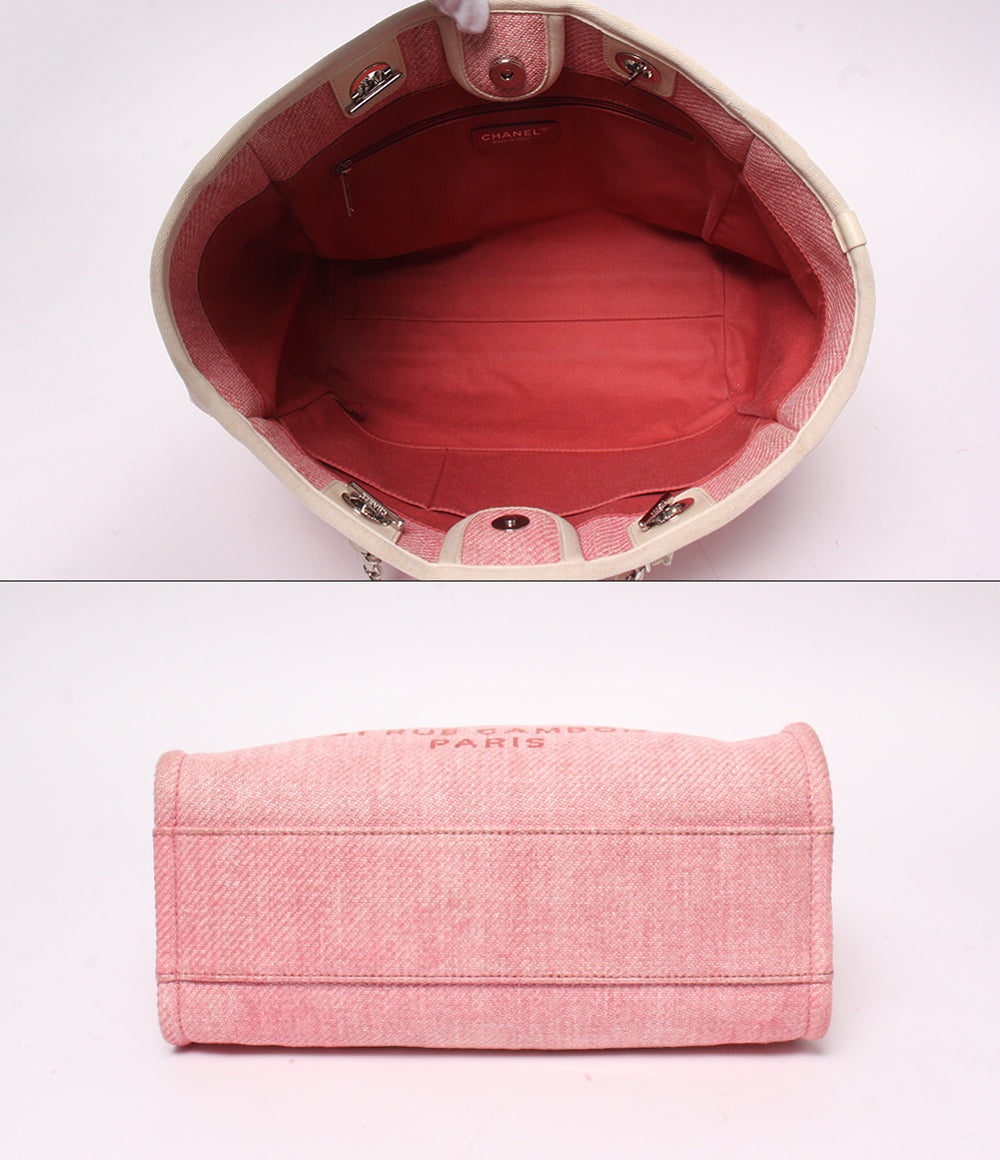 CHANEL トートバッグ ショルダーバッグ 肩掛け シルバー金具 18番台 レディース シャネル