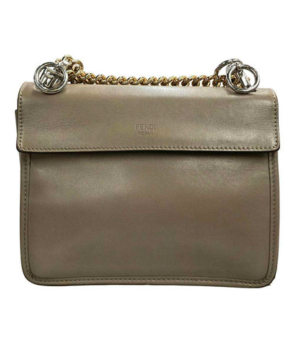 FENDI ショルダーバッグ 斜め掛け チェーンショルダー カーフレザー 8BT286 レディース フェンディ