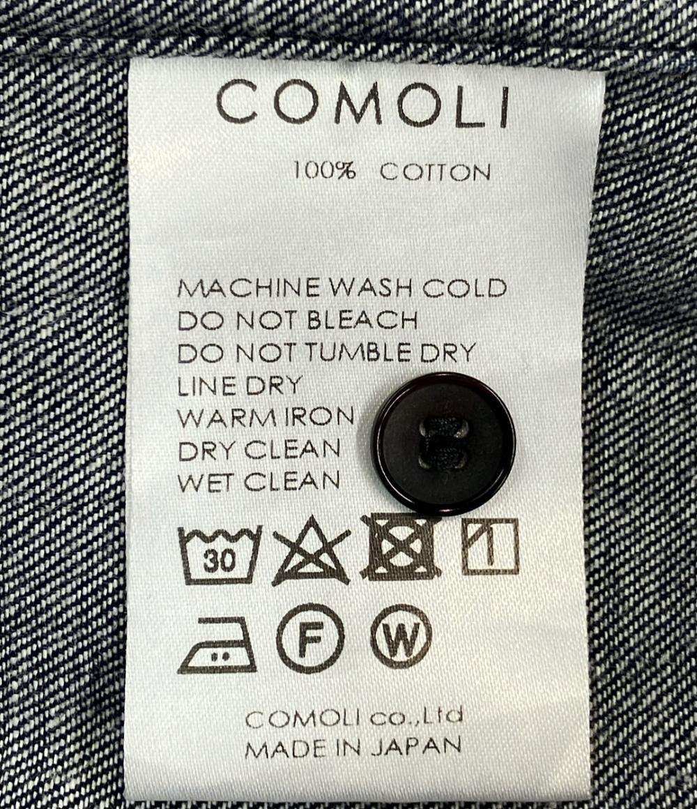 COMOLI 長袖シャツ デニム X01-02004 メンズ SIZE 2 (M) コモリ
