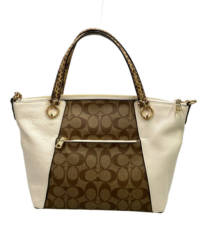 COACH ハンドバッグ ショルダーバッグ 2WAY 斜め掛け シグネチャー C7261 レディース コーチ