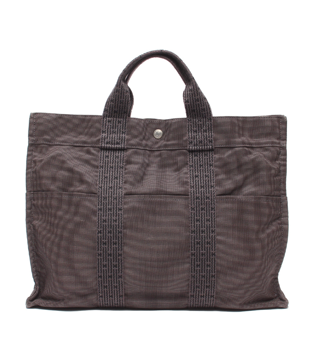 HERMES トートバッグ シルバー金具 エールラインMM レディース メンズ エルメス