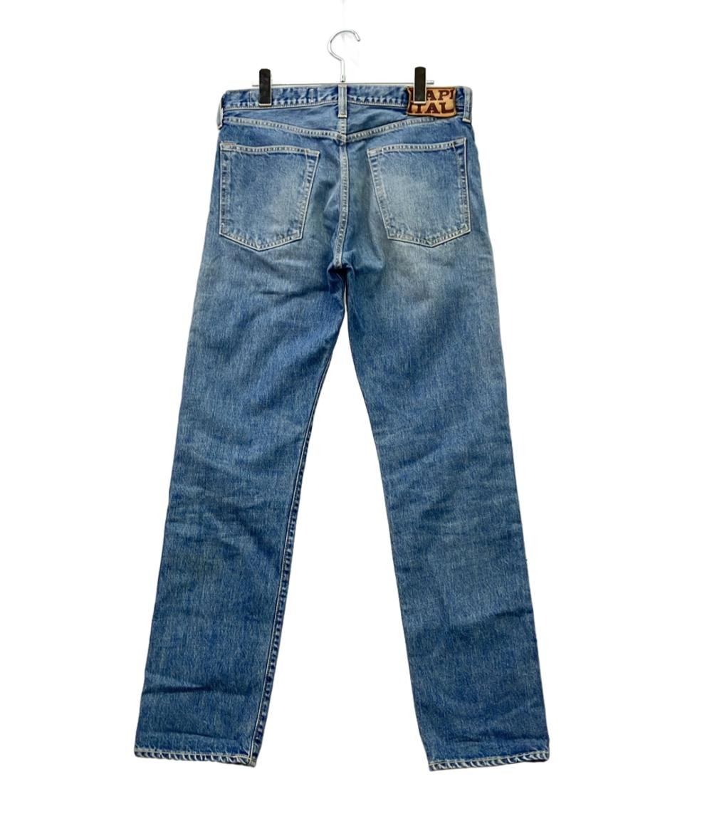 KAPITAL デニムパンツ 14ozデニム 5P モンキーCISCO スタッズリメイク