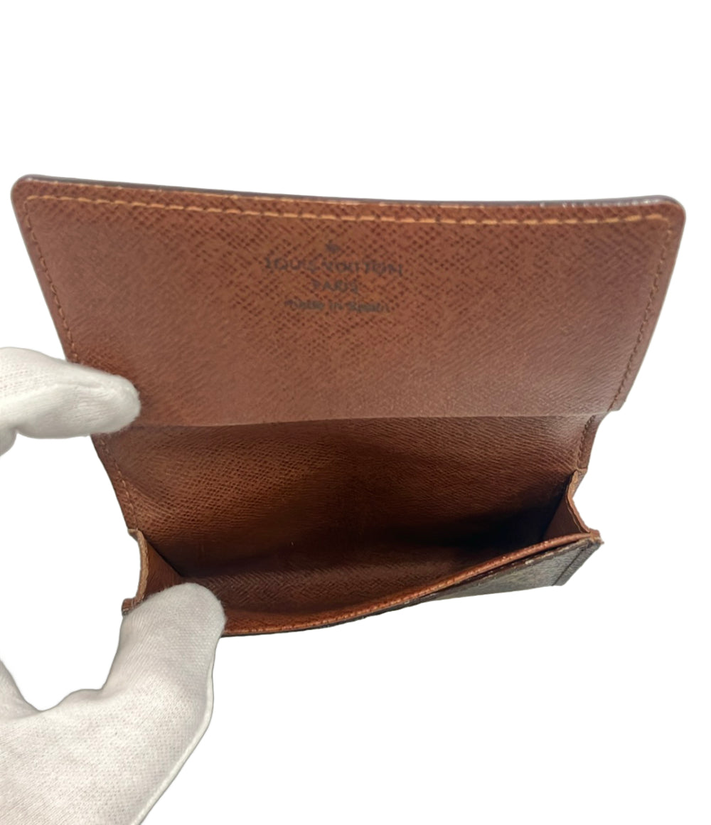LOUIS VUITTON カードケース 名刺入れ アンヴェロップ カルト ドゥ ヴィジット モノグラム M63801 メンズ レディース ルイ・ヴィトン