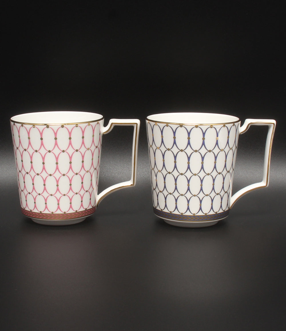美品 WEDGWOOD マグカップ 2点セット ペア ルネッサンス ゴールド ウェッジウッド