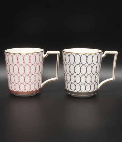 美品 WEDGWOOD マグカップ 2点セット ペア ルネッサンス ゴールド ウェッジウッド