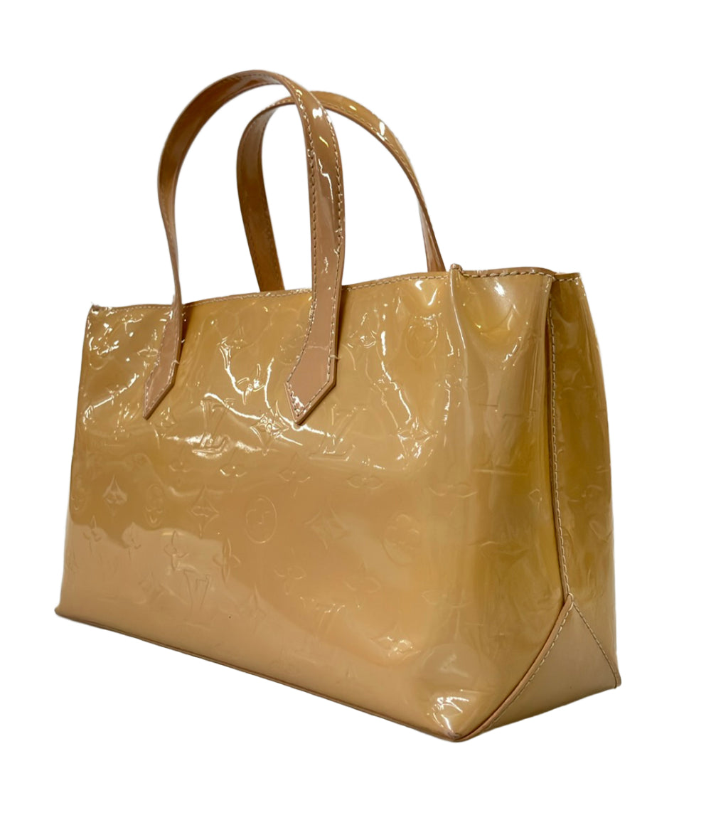 LOUIS VUITTON ハンドバッグ モノグラム ヴェルニ ウィルシャーPM