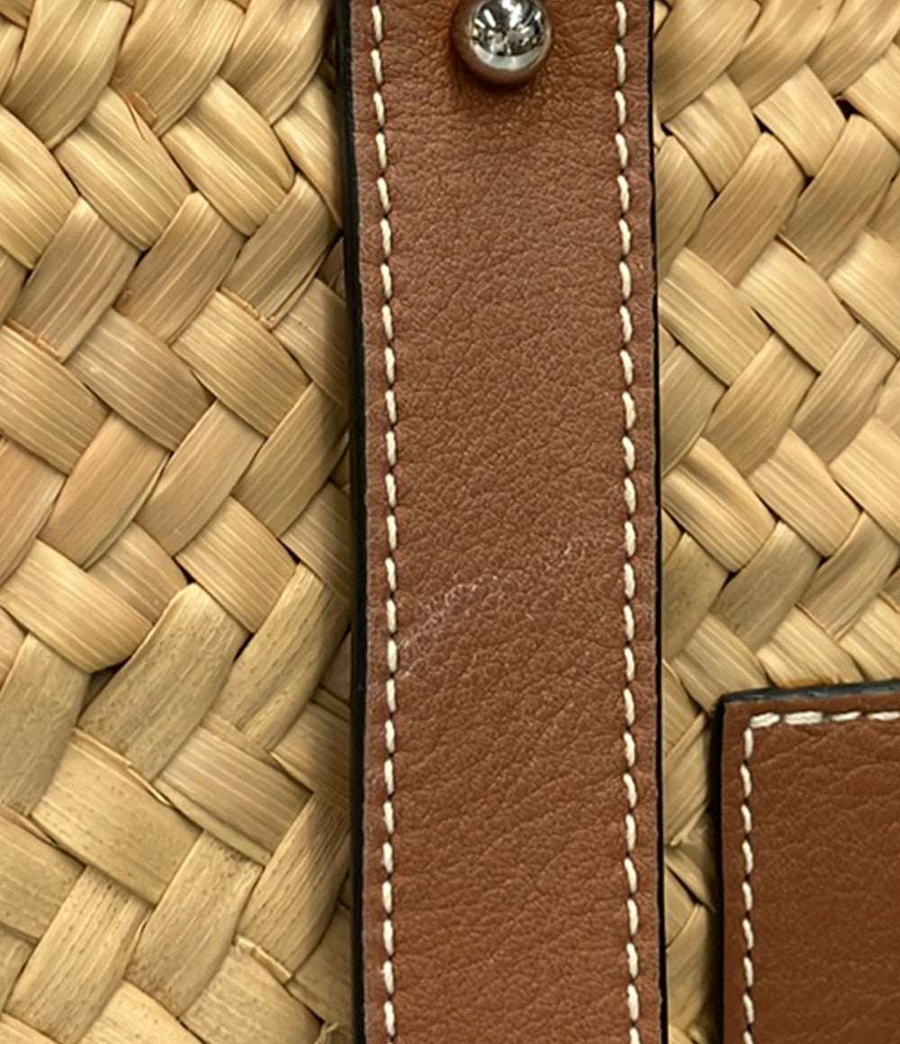 美品 LOEWE ショルダーバッグ 肩掛け かごバッグ レディース ロエベ