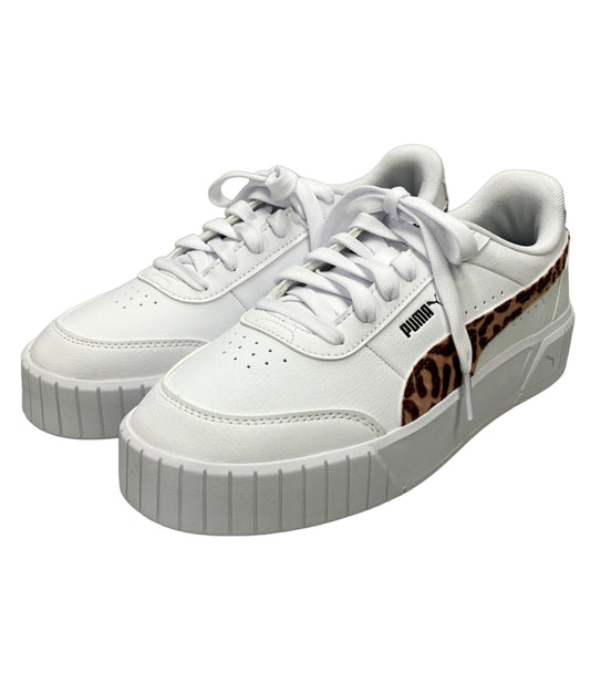 美品 PUMA ローカットスニーカー キャリーナ ミア レオ 2 407394-01 レディース SIZE 24.5 プーマ