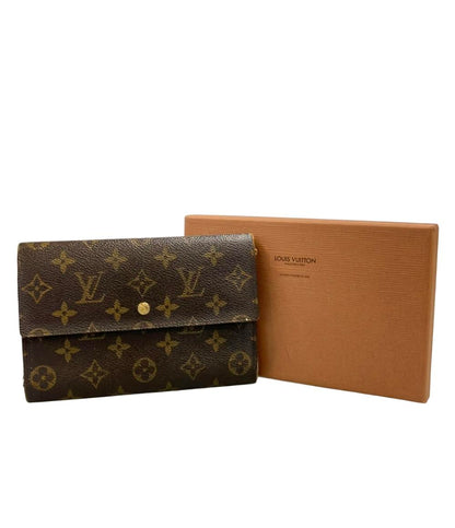 LOUIS VUITTON 長財布 三つ折り パスポートケース ポシェット パスポール モノグラム M60135 レディース メンズ ルイ・ヴィトン