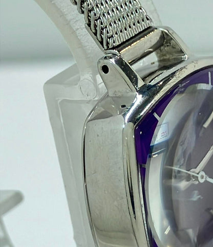 アニエスベー 腕時計 クオーツ パープル 7N82-0CH0 レディース agnes b.