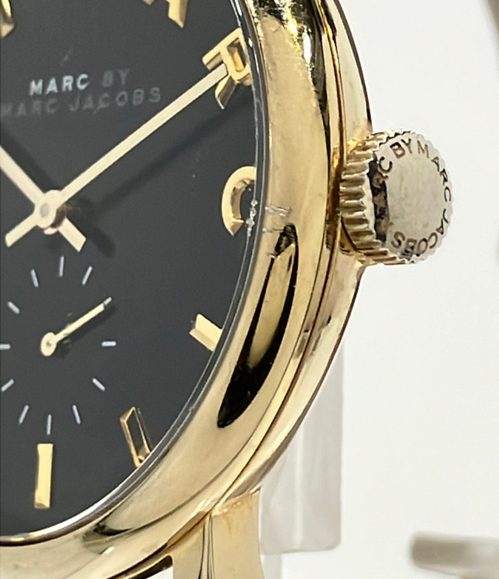 MARC BY MARC JACOBS 腕時計 クオーツ ゴールド MBM1269 メンズ マークバイマークジェイコブス
