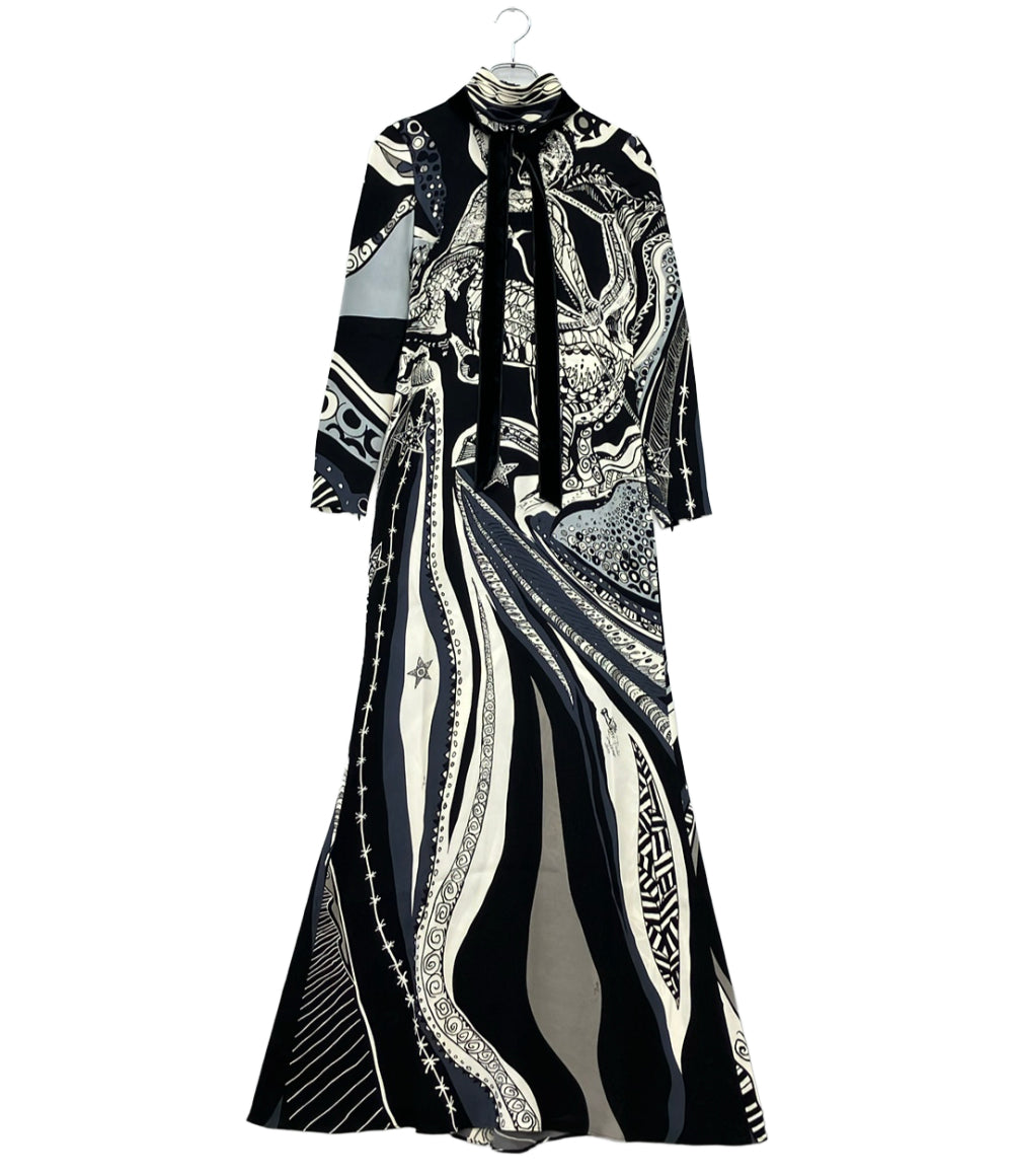 Emilio Pucci 長袖ワンピース シルク100% レディース SIZE 36 (XS) エミリオ・プッチ